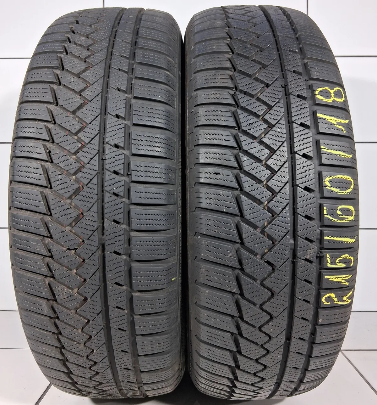 CONTINENTAL WINTERCONTACT TS 850 P SSR 215/60R18 102T XL [2024] 9MM OPONY UŻYWANE, zdjęcie 1