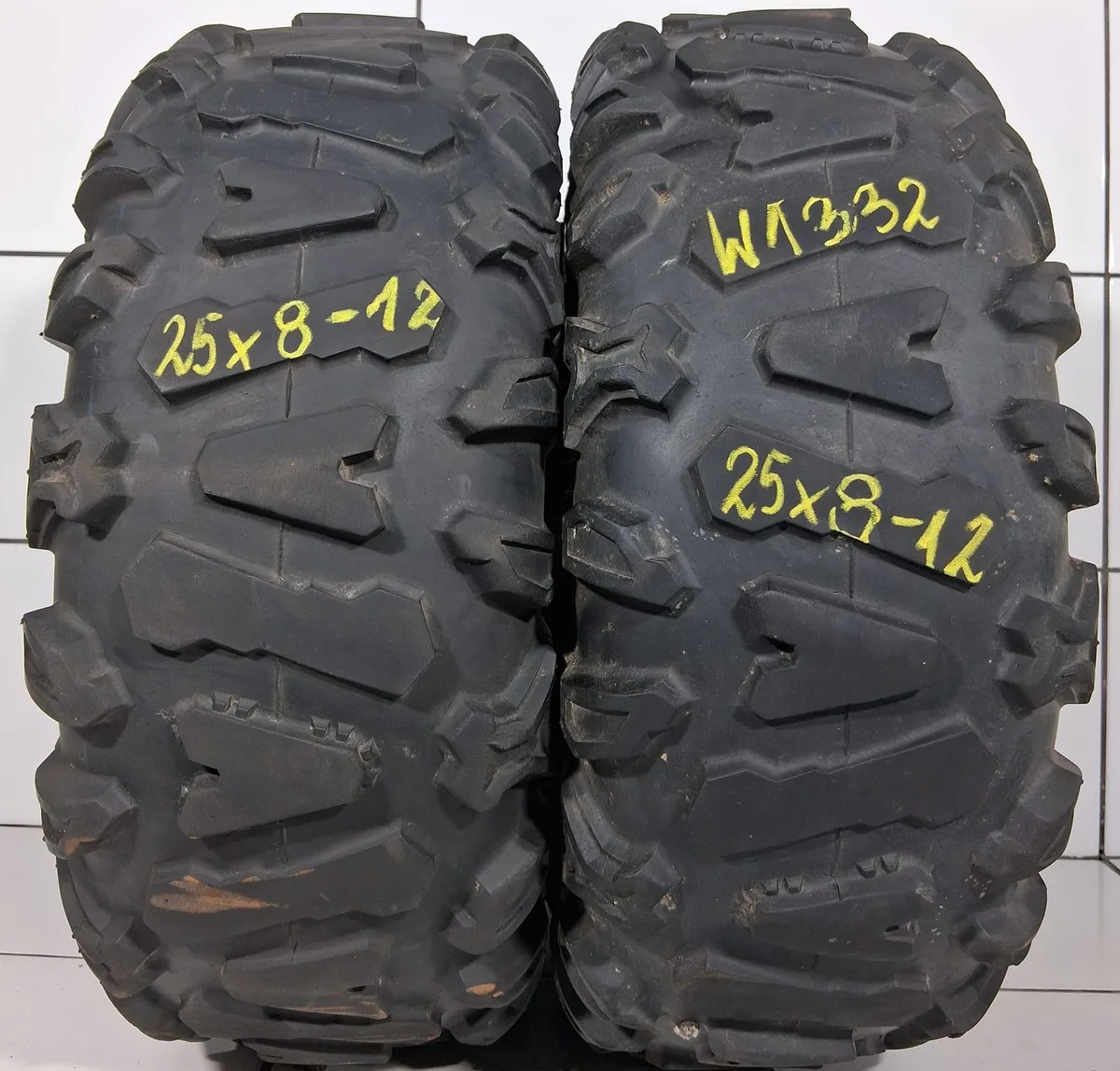 CHENG SHIN ABBUZ CU-01 25/8R12 40J [2016] 8MM OPONY UŻYWANE, zdjęcie 1
