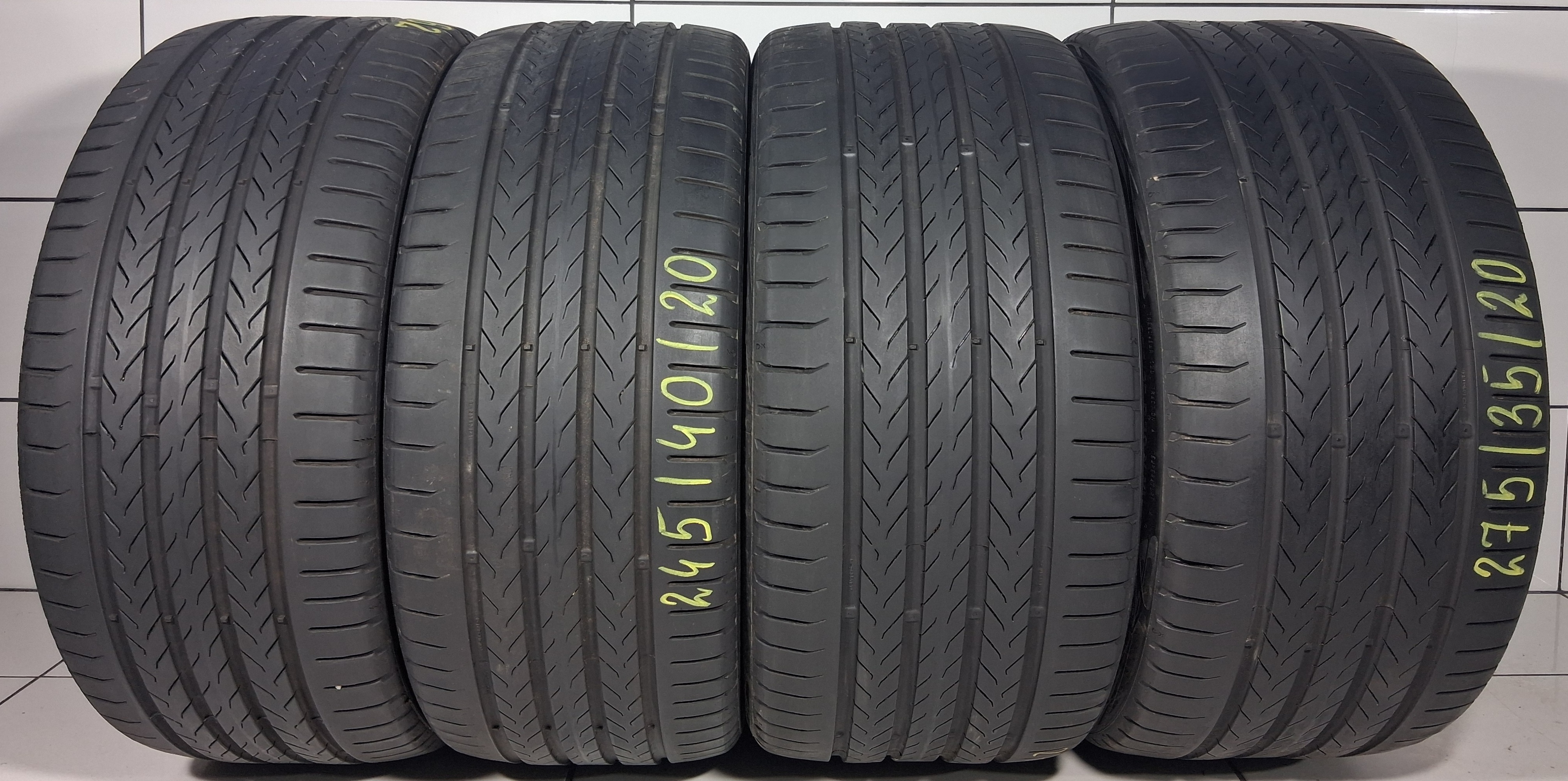 CONTINENTAL ECOCONTACT 6Q 245/40-275/35R20 99Y [2025] 5,5MM OPONY UŻYWANE, zdjęcie 1