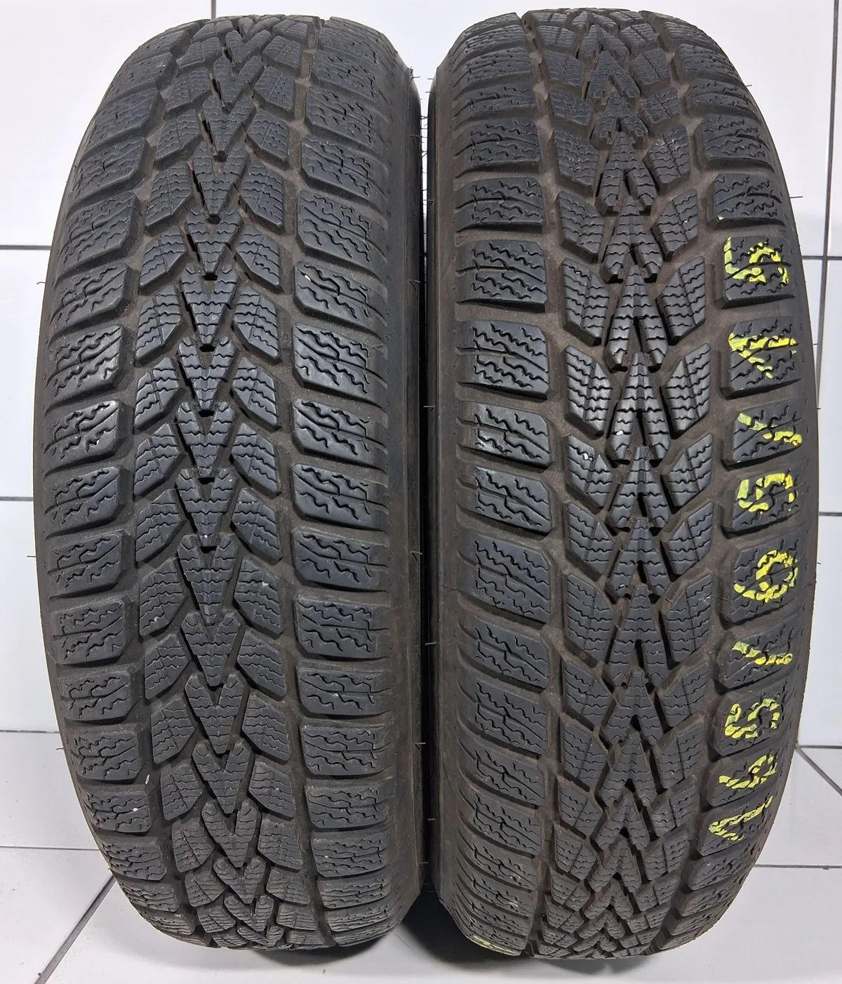 DUNLOP WINTER RESPONSE 2 165/65R15 81T [2018] 8MM OPONY UŻYWANE, zdjęcie 1