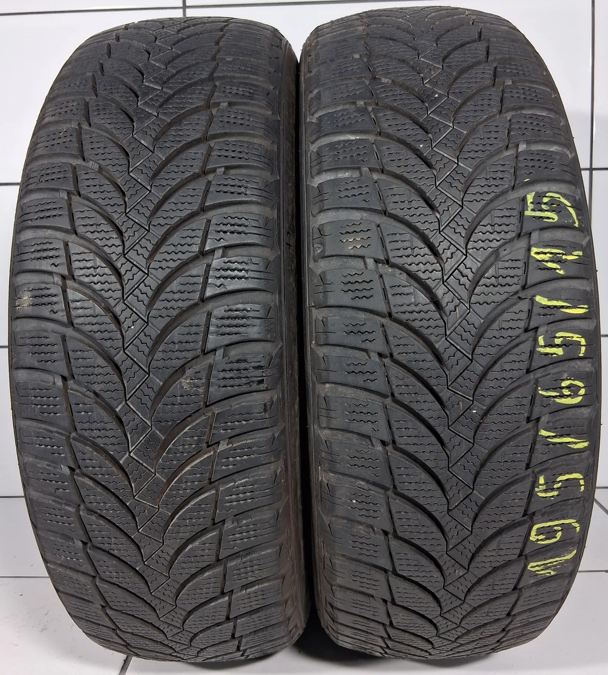 NEXEN WINGUARD SNOW'G WH2 195/65R15 95T [2019] 7,5MM OPONY UŻYWANE, zdjęcie 1