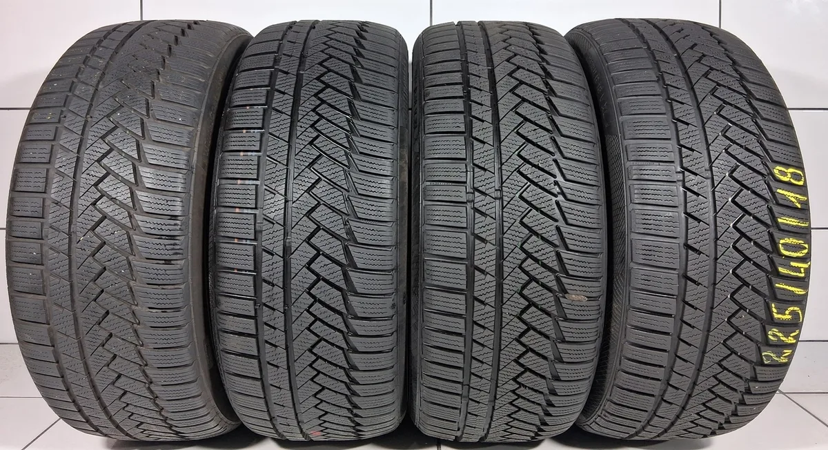 CONTINENTAL WINTERCONTACT TS 850 P 225/40R18 92V XL [2018] 7-7,5MM OPONY UŻYWANE, zdjęcie 1
