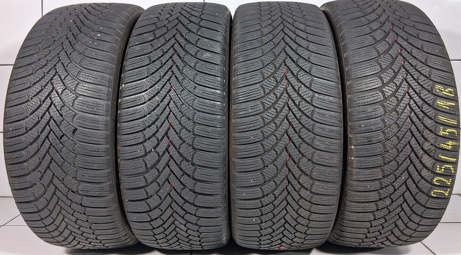 BRIDGESTONE BLIZZAK 6 ENLITEN 225/45R18 95V [2024] 7MM OPONY UŻYWANE, zdjęcie 1