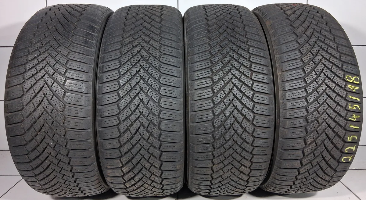 YOKOHAMA BLUEARTH WINTER V906 225/45R18 95V XL [2024] 7,5MM OPONY UŻYWANE, zdjęcie 1