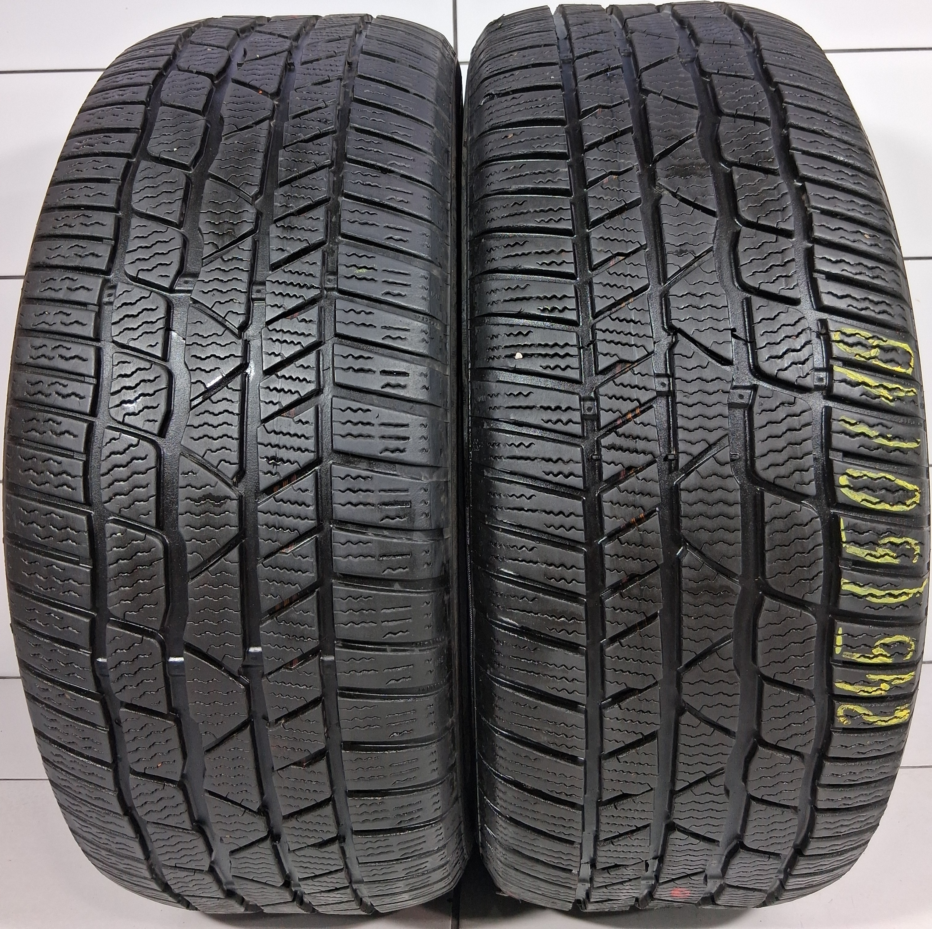 CONTINENTAL CONTIWINTERCONTACT TS 830 P 245/50R18 104V XL [2021] 7MM OPONY UŻYWANE, zdjęcie 1