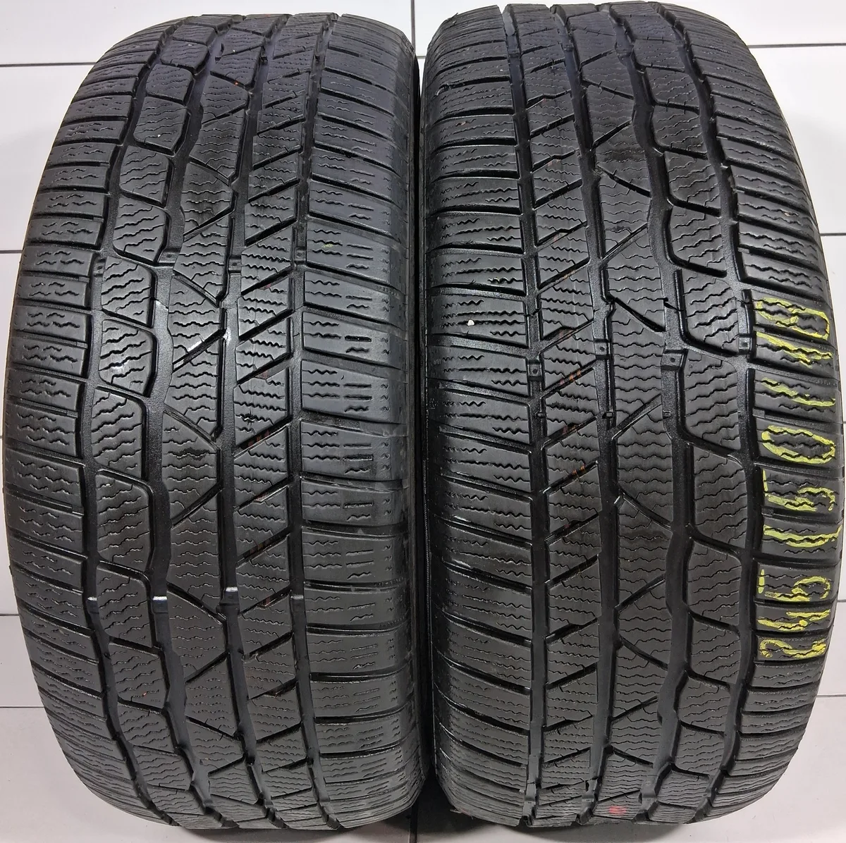 CONTINENTAL CONTIWINTERCONTACT TS 830 P 245/50R18 104V XL [2021] 7MM OPONY UŻYWANE, zdjęcie 1