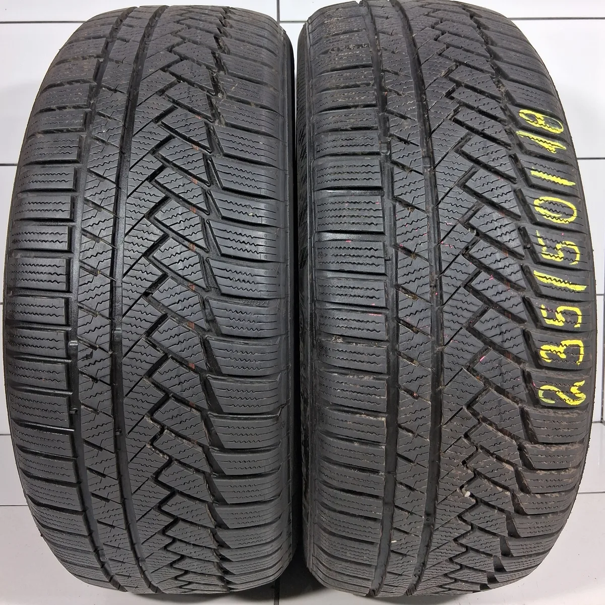 CONTINENTAL WINTERCONTACT TS 850 P 235/50R18 101V XL [2019] 7,5MM OPONY UŻYWANE, zdjęcie 1