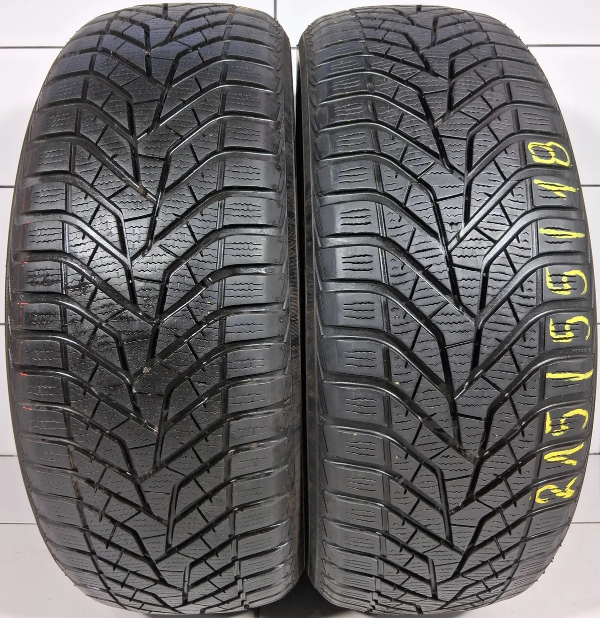 YOKOHAMA BLUEARTH WINTER V905 215/55R18 95V [2019] 7MM OPONY UŻYWANE, zdjęcie 1