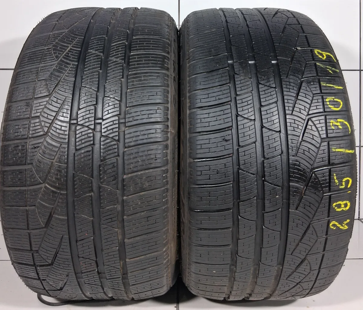 PIRELLI WINTER 240 SOTTOZERO SERIE II 285/30R19 98V XL [2020] 6,5MM OPONY UŻYWANE, zdjęcie 1