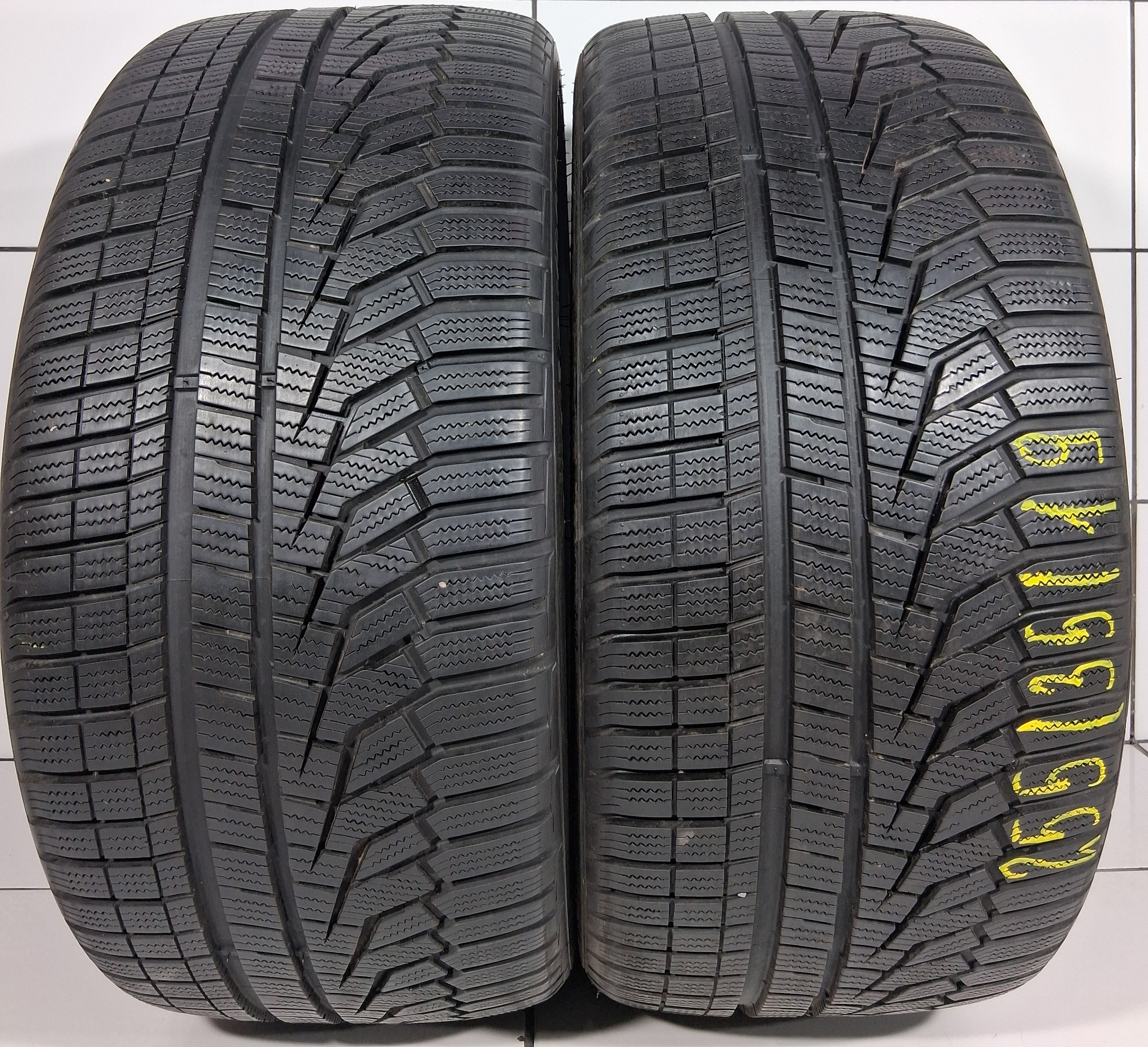 HANKOOK WINTER I*CEPT EVO2 255/35R19 96V XL [2018] 6,5MM OPONY UŻYWANE, zdjęcie 1