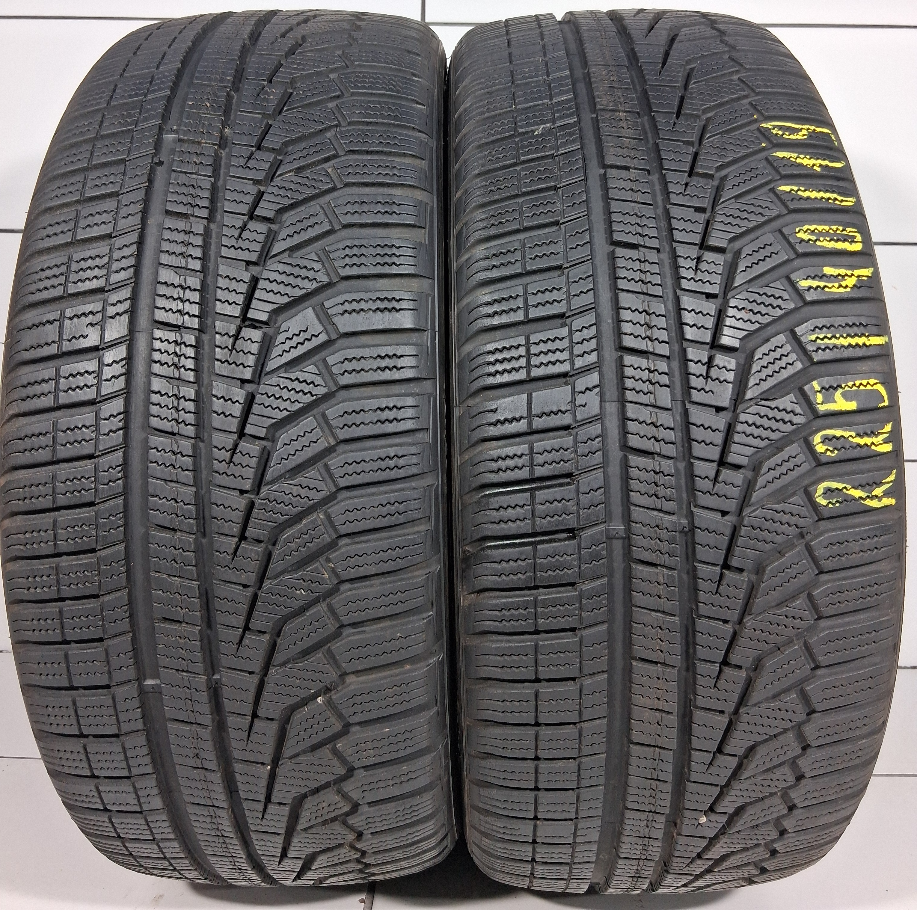 HANKOOK WINTER I*CEPT EVO2 225/40R19 93V XL [2018] 7MM OPONY UŻYWANE, zdjęcie 1