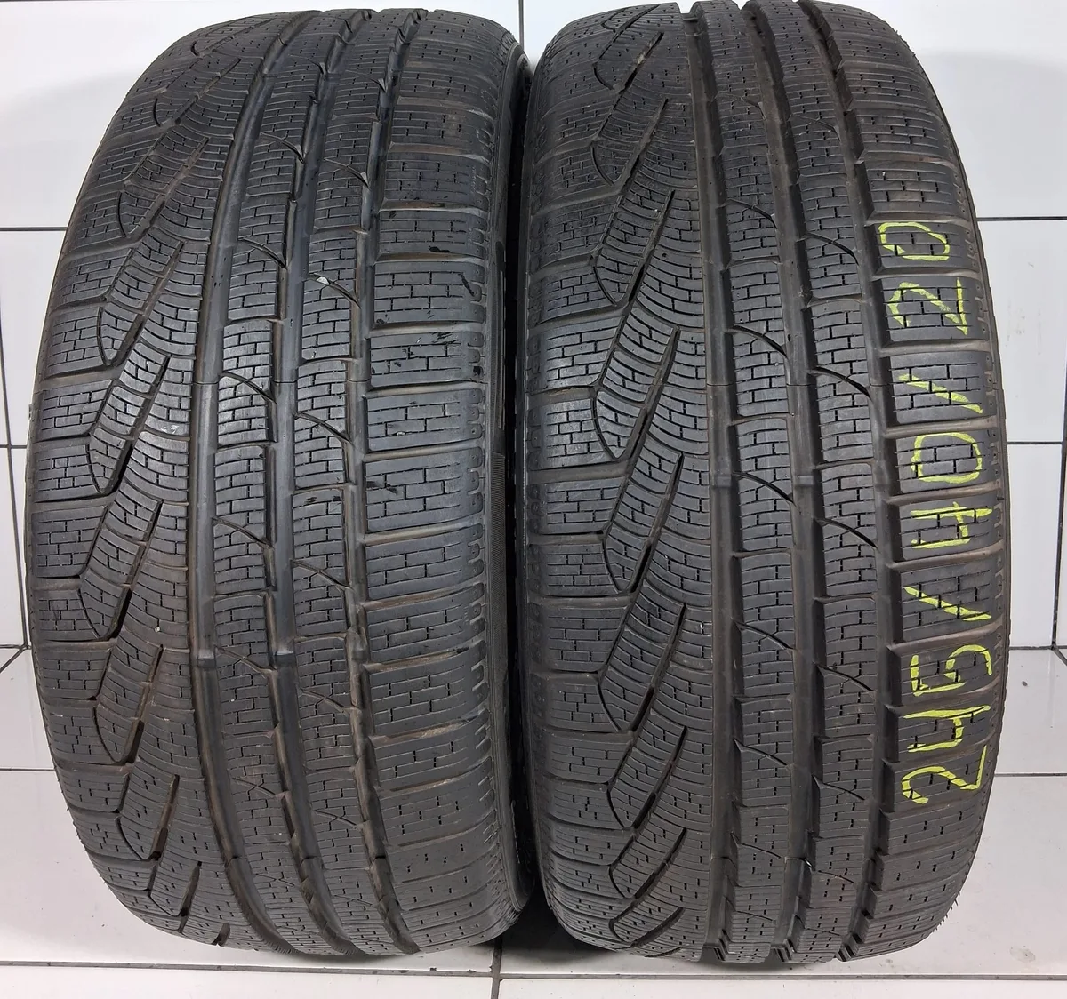PIRELLI WINTER 240 SOTTOZERO SERIE II 245/40R20 99V XL [2018] 8,5MM OPONY UŻYWANE, zdjęcie 1