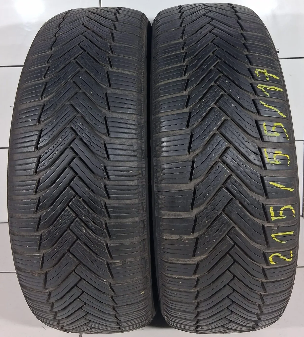 MICHELIN ALPIN 6 215/55R17 94H [2021] 6MM OPONY UŻYWANE, zdjęcie 1