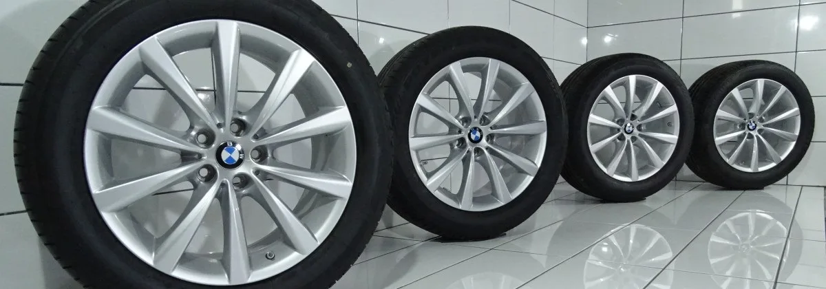 KOŁA UŻYWANE BMW OE STYLING 642 6867338 6 G32 GT 7 G11 G12 8 G14 G15 G16 5X112 ET30 245/45R18 100V XL [2023] 6-6,5MM SREBRNY, zdjęcie 1