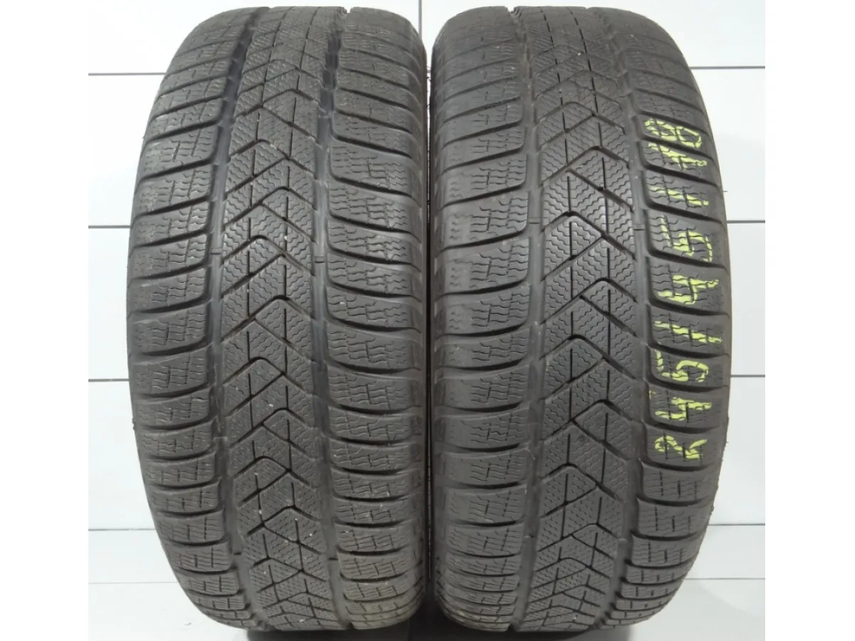 PIRELLI WINTER SOTTOZERO 3 245/45R18 100V XL [2025] 8MM OPONY UŻYWANE, zdjęcie 1