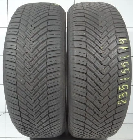 CONTINENTAL ALLSEASONCONTACT 235/55R19 105V XL [2022] 8MM OPONY UŻYWANE, zdjęcie 1