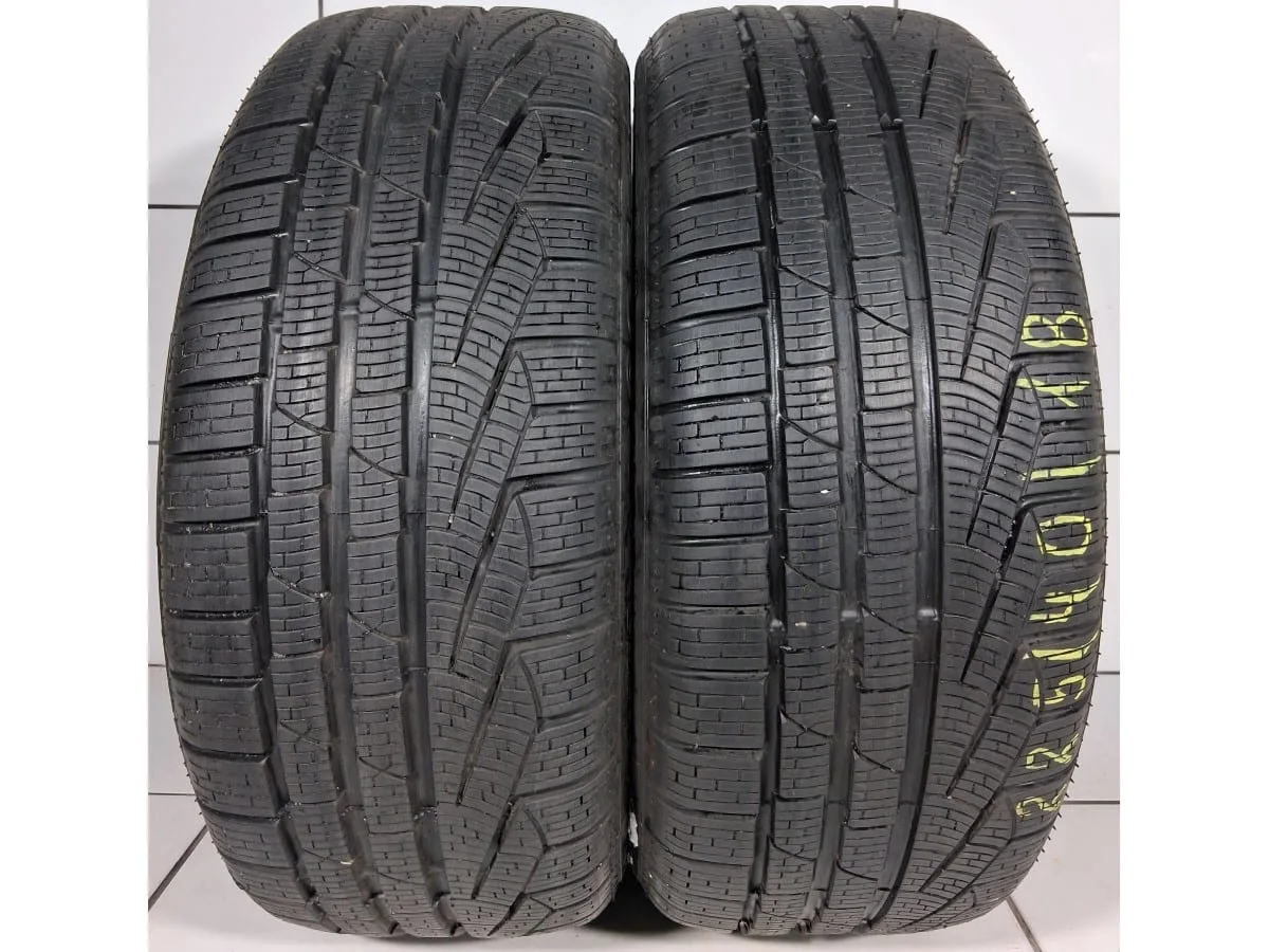 PIRELLI WINTER 240 SOTTOZERO SERIE II 225/40R18 92V XL [2018] 6MM OPONY UŻYWANE, zdjęcie 1