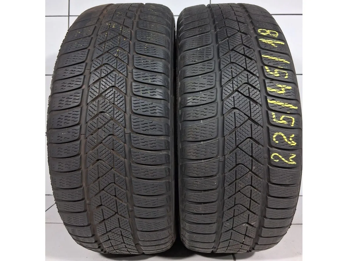 PIRELLI SOTTOZERO 3 WINTER 225/45R18 95H XL [2022] 7MM OPONY UŻYWANE, zdjęcie 1
