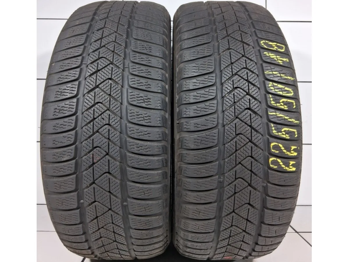 PIRELLI WINTER SOTTOZERO 3 225/50R18 95H [2022] 7MM OPONY UŻYWANE, zdjęcie 1