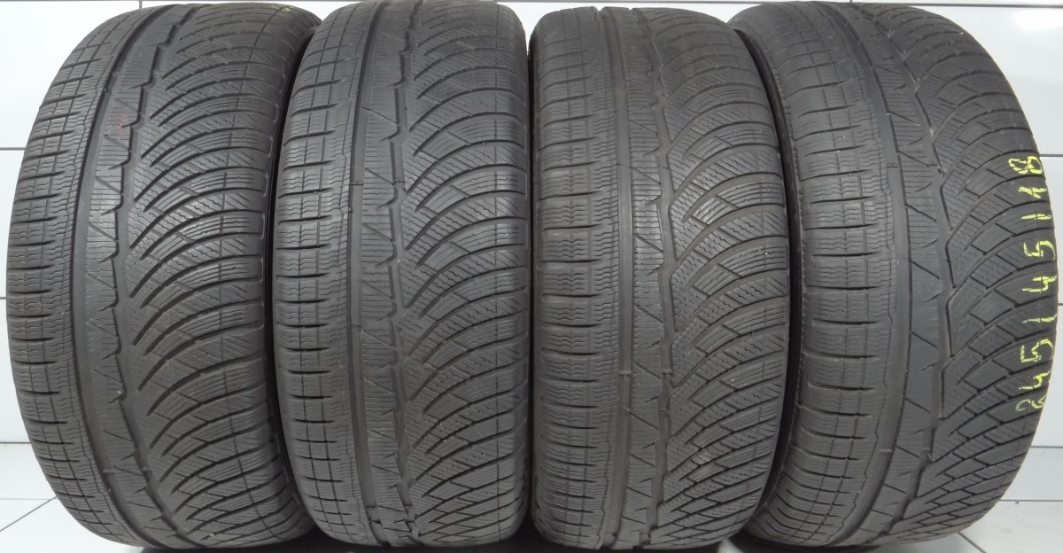 MICHELIN PILOT ALPIN PA4 245/45R18 100V [2024] 7-8MM OPONY UŻYWANE, zdjęcie 1