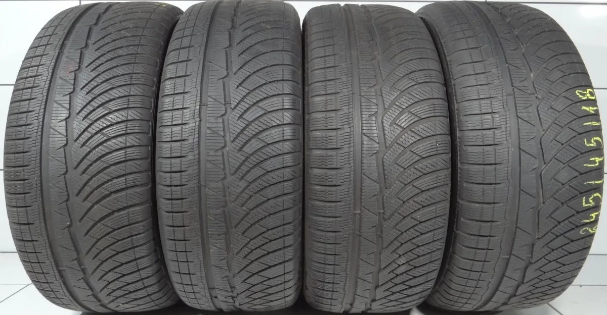 MICHELIN PILOT ALPIN PA4 245/45R18 100V XL [2022] 7-8MM OPONY UŻYWANE, zdjęcie 1