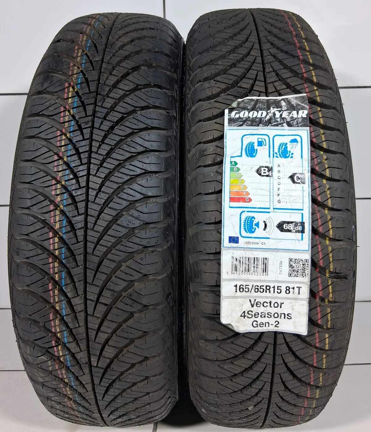 GOODYEAR VECTOR 4SEASONS GEN-2 165/65R15 81T [2018] 8,5MM OPONY UŻYWANE, zdjęcie 1