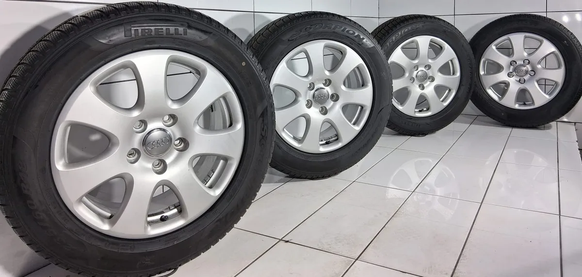 KOŁA UŻYWANE AUDI OE 18' Q7 4L0  4L0601025E 235/60R18 5X130 ET53, zdjęcie 1