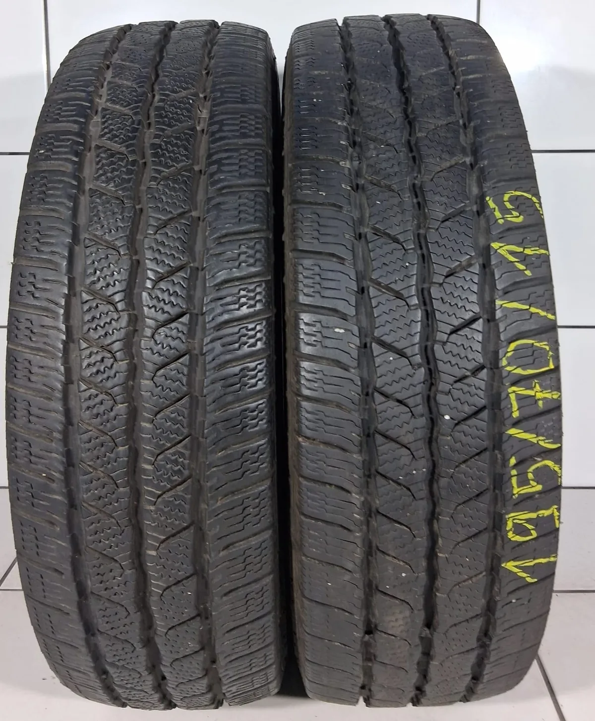 CONTINENTAL VANCONTACT WINTER 195/70R15C 104/102R [2017] 8,5MM OPONY UŻYWANE, zdjęcie 1
