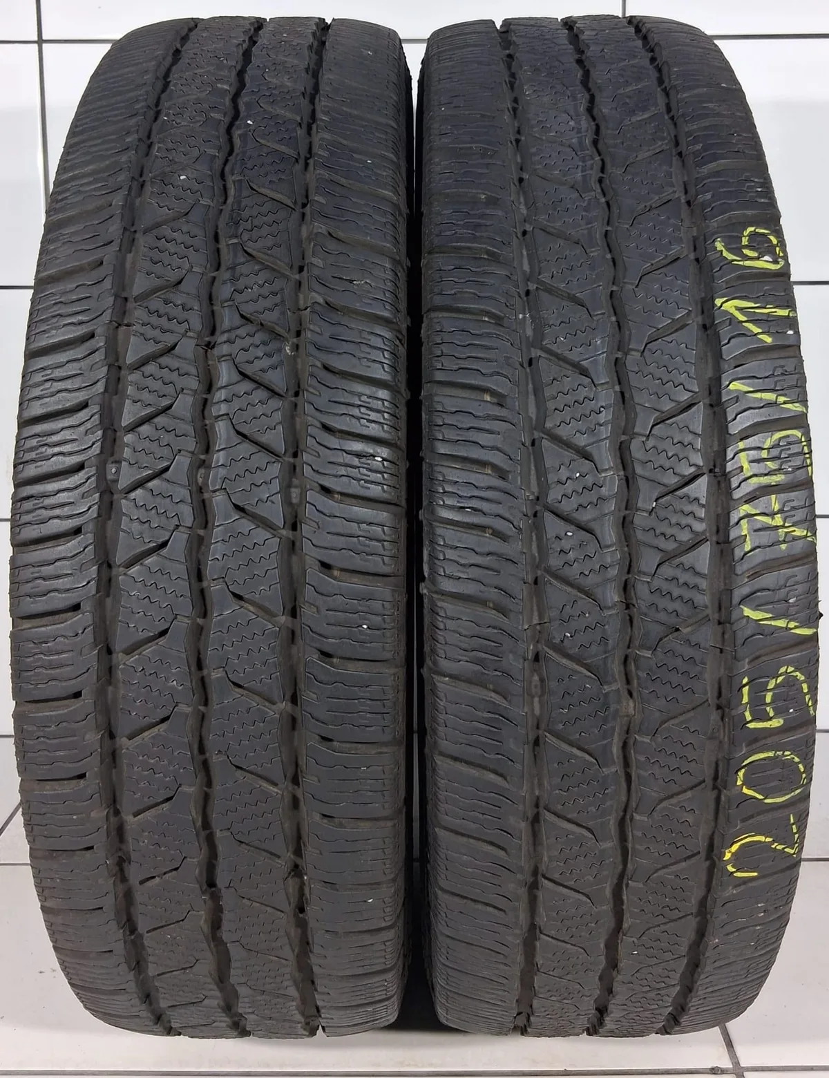 CONTINENTAL VANCONTACT WINTER 205/75R16C 110/108R [2025] 7,5MM OPONY UŻYWANE, zdjęcie 1