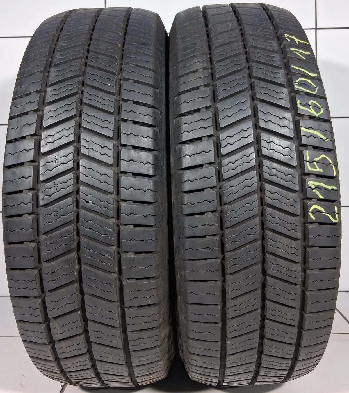 CONTINENTAL VANCONTACT A/S ULTRA 215/60R17C 109/107T [2025] 9MM OPONY UŻYWANE, zdjęcie 1