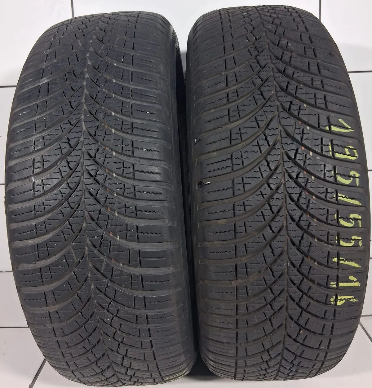 GOODYEAR VECTOR 4SEASONS GEN-3 195/55R16 91H XL [2022] 6MM OPONY UŻYWANE, zdjęcie 1