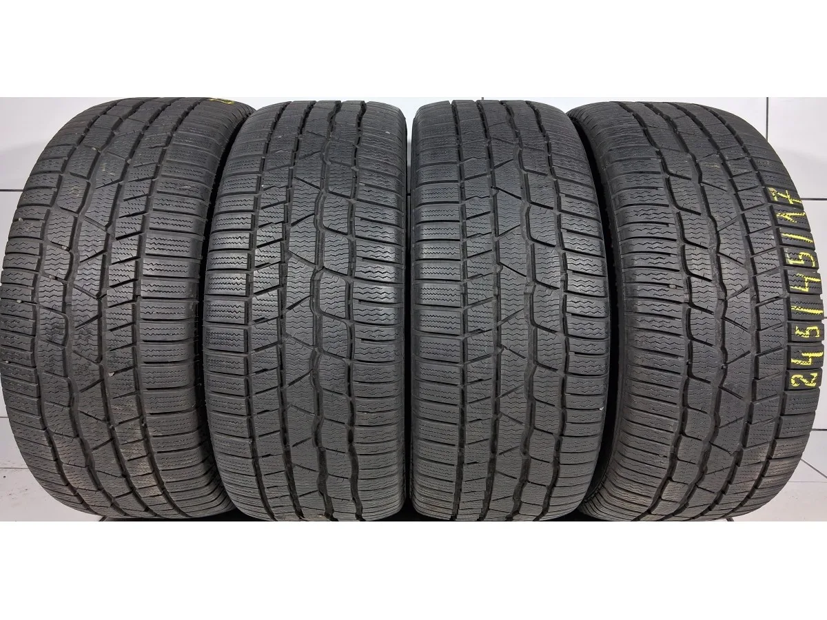 CONTINENTAL CONTIWINTERCONTACT TS 830 P 245/45R17 99H XL [2021] 7,5MM OPONY UŻYWANE, zdjęcie 1