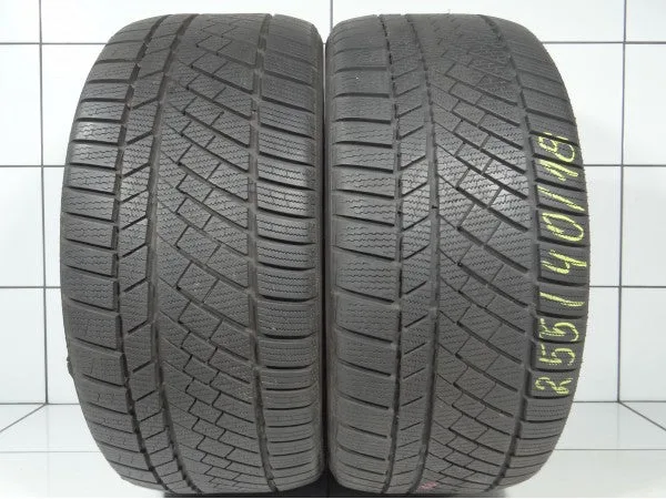 CONTINENTAL CONTIWINTERCONTACT TS 830 P 255/40R18 99V XL [2021] 7MM OPONY UŻYWANE, zdjęcie 1