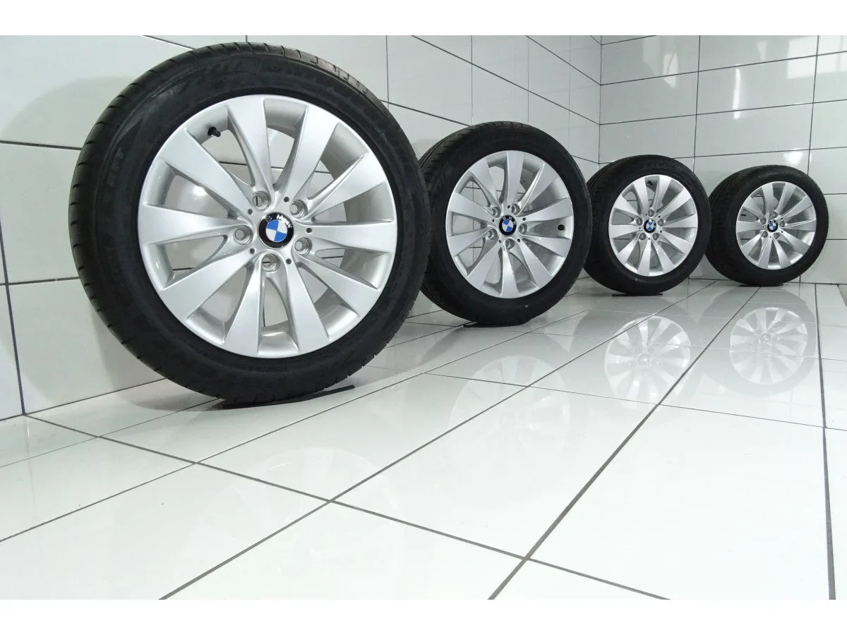 KOŁA UŻYWANE BMW OE STYLING 413 6796240 BRIDGESTONE Potenza S001, 3 F30, F31, 4 F32, F36 5x120 ET37 225/50R17 94W [2015] 7MM, zdjęcie 1