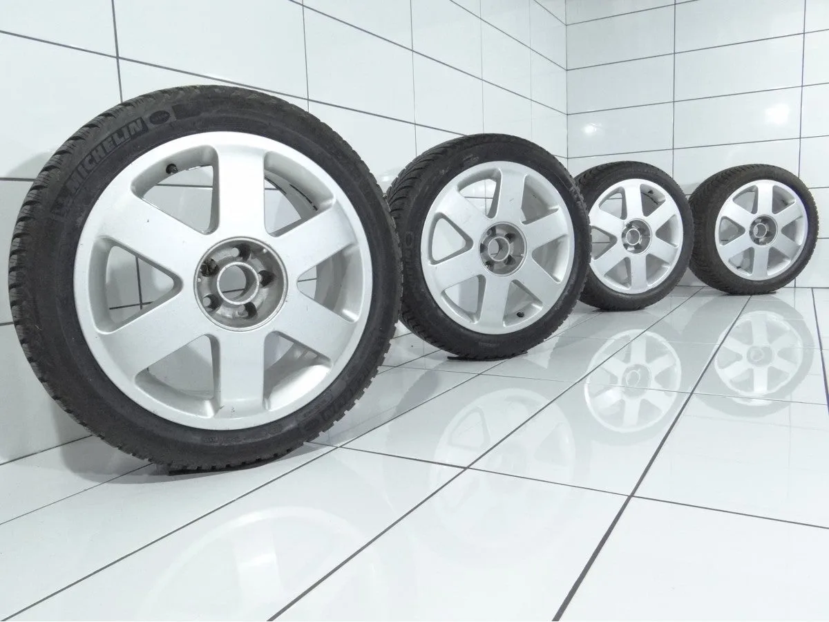 KOŁA UŻYWANE Audi OE 8N0601025A TT 8N0 5x100 ET32 225/45R17 91H [2011] 7MM Srebrny, zdjęcie 1