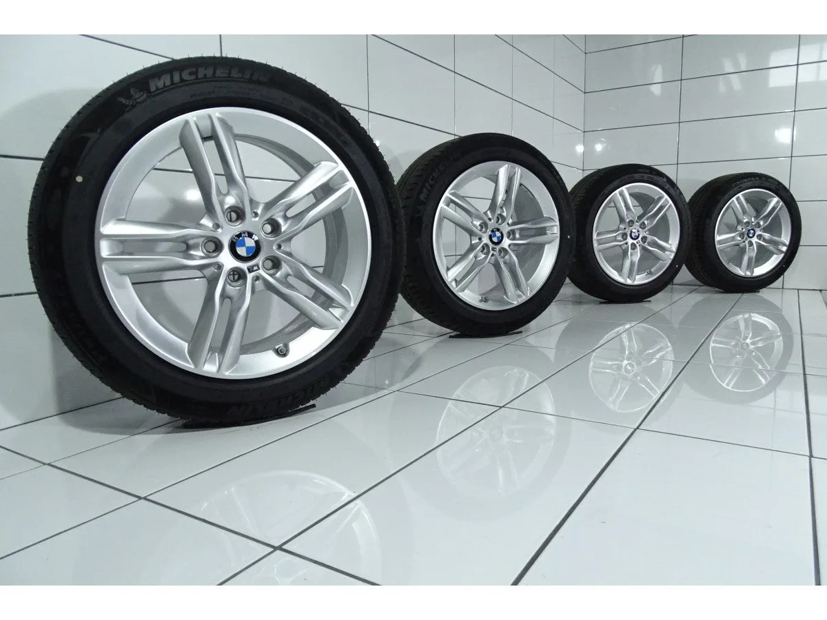 KOŁA BMW 2 F45, ACTIVE TOURER, F46, GRAN TOURER, 5x112, ET-54, 205/55R17 91 W [2015] SREBRNY, zdjęcie 1