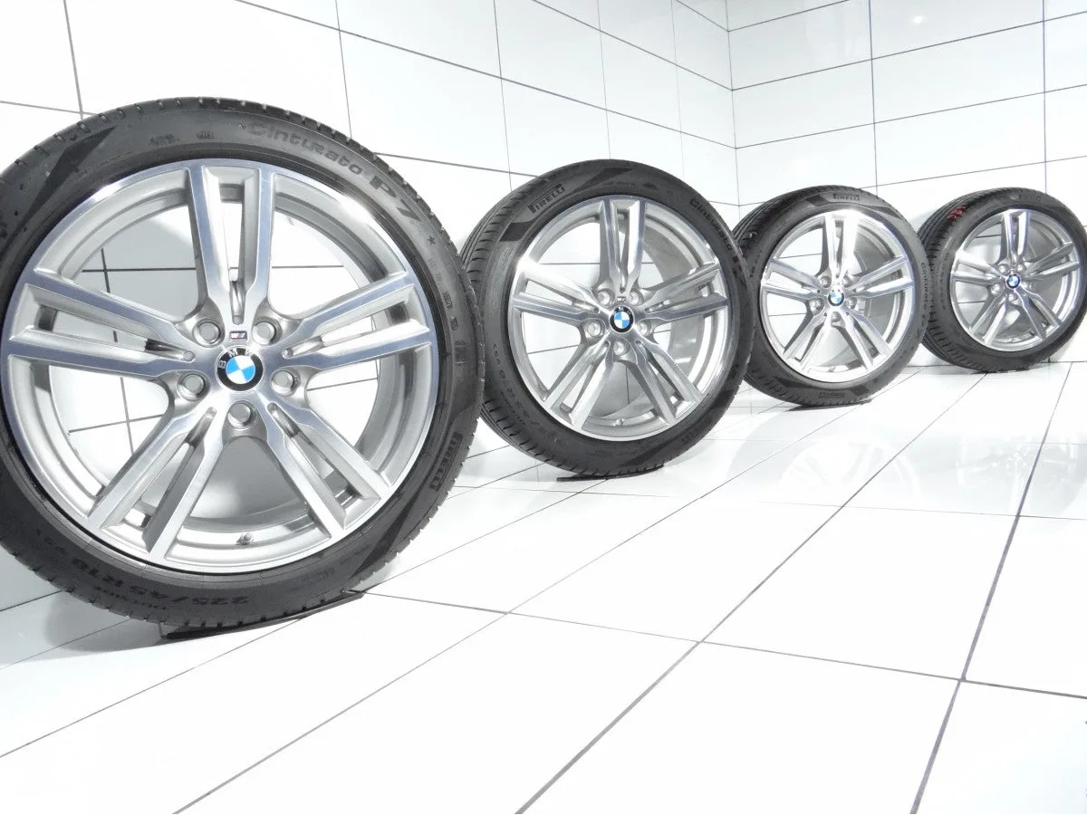 KOŁA UŻYWANE BMW OE STYLING 486 2 F45 F46 5x112 ET57 225/45R18 95Y [2019] 6MM Szary, zdjęcie 1