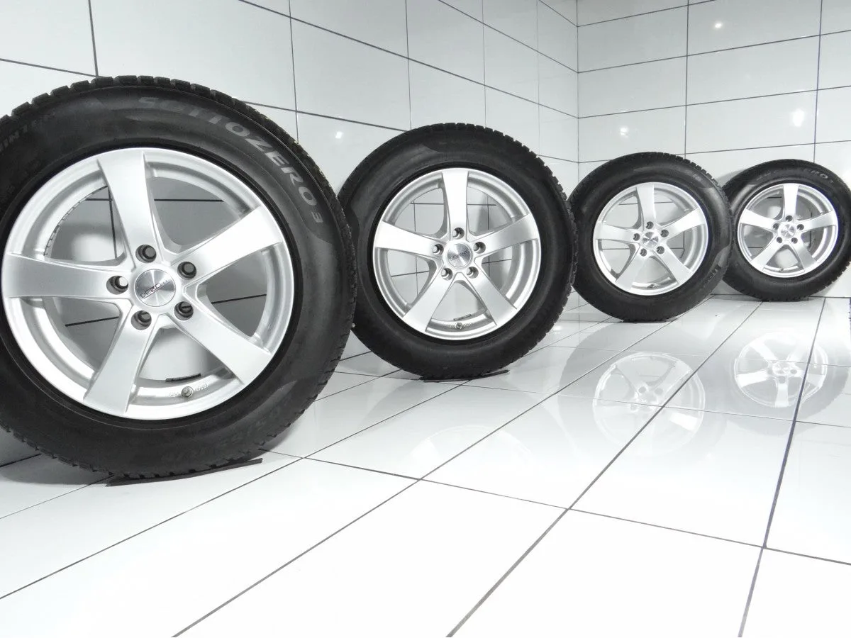 KOŁA UŻYWANE Dezent OE 47687- 5x112 ET45 205/65R16 95H [2014] 7MM Srebrny, zdjęcie 1