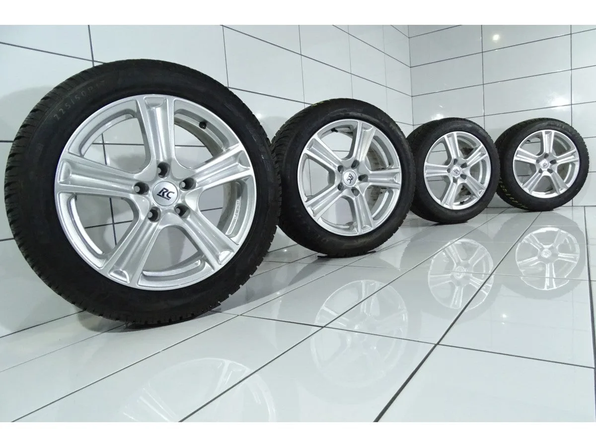 KOŁA UŻYWANE RC Design OE 47546 Dunlop SP Winter Sport 3D, BMW 3 F30, F31, 4 F32, F33 5x120 ET34 225/50R17 94H [2010] 6MM, zdjęcie 1