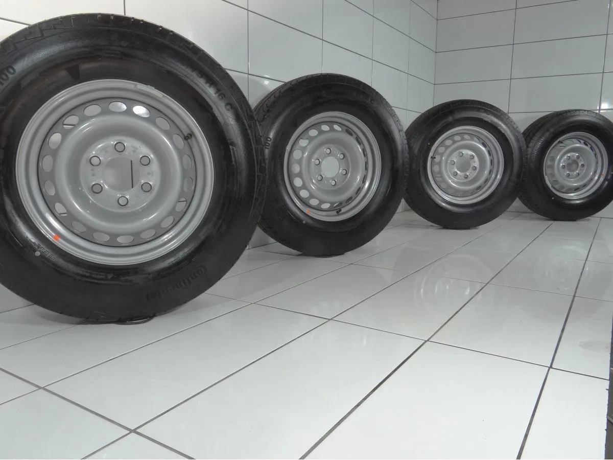 KOŁA NOWE Continental A9074014900 Mercedes Sprinter W907 W910 6x130 ET54 225/75R16C 121/120R [2023] 9MM Srebrny, zdjęcie 1