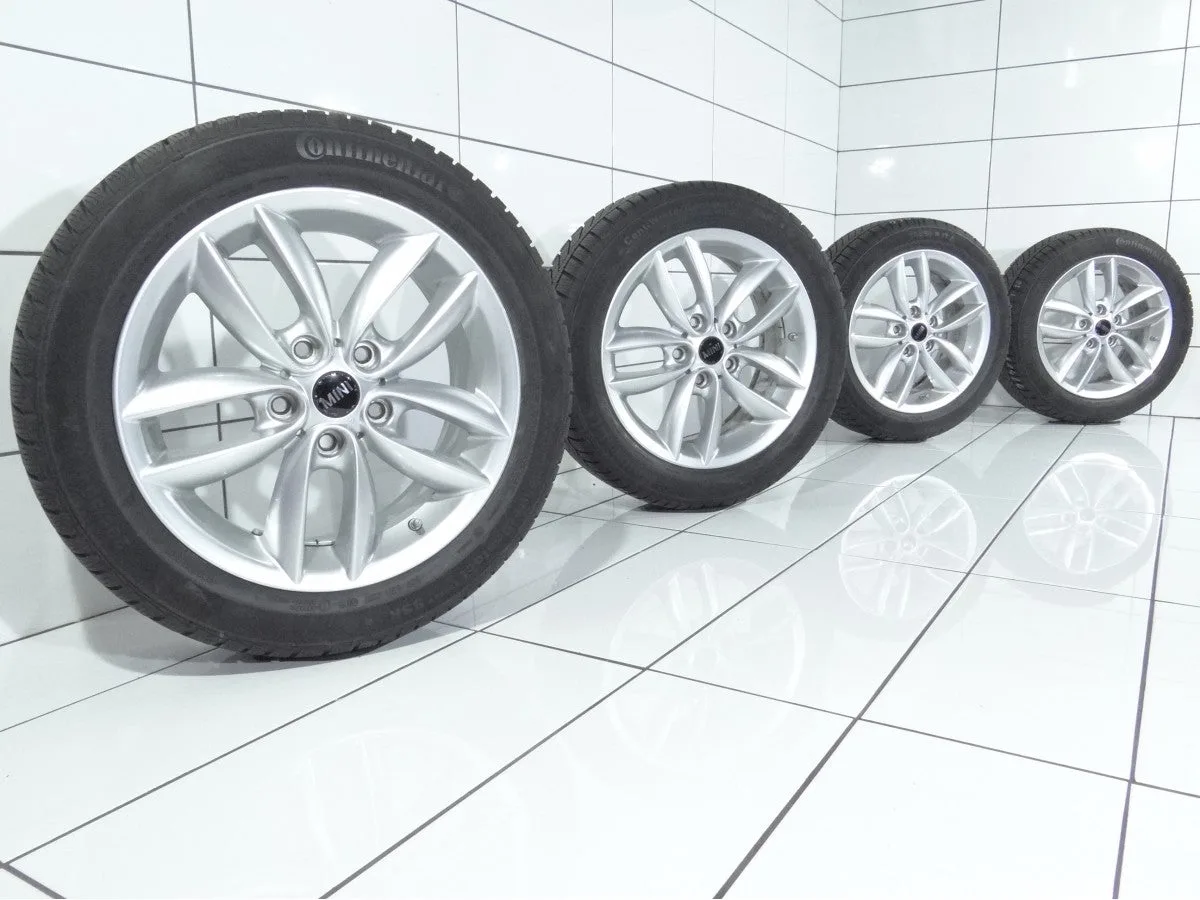KOŁA UŻYWANE Mini OE STYLING 124 9803723 R60 R61 5x120 ET50 205/55R17 91H [2017] 100MM Srebrny, zdjęcie 1
