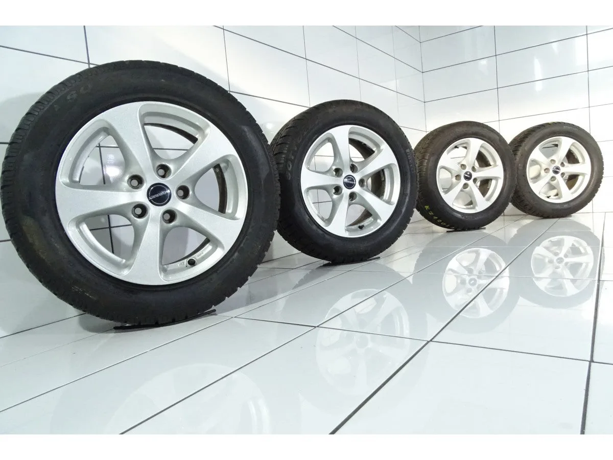 KOŁO UŻYWANE BORBET OE 46875 PIRELLI SOTTOZERO WINTER 210, BMW 5 E60, E61 5X120 ET20 225/55R16 99H [2010] 6,5MM, zdjęcie 1