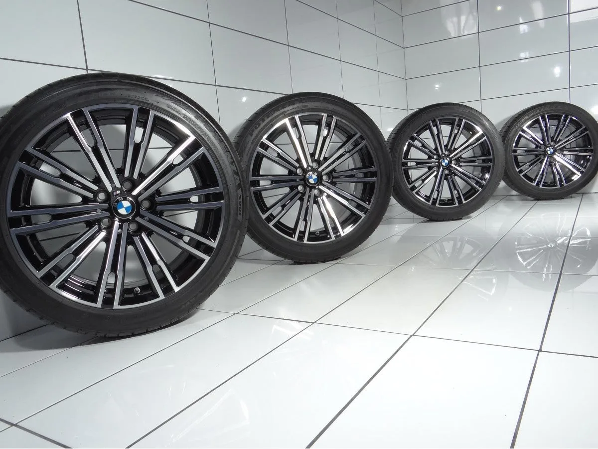 KOŁA BMW 3 G20 G21 4 G22 G23, 5x112, ET 25/40, 225/45-255/40R18 91-95Y Czarny Poler, zdjęcie 1