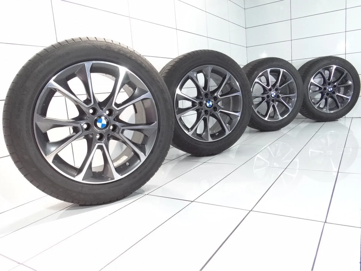 KOŁA UŻYWANE BMW OE STYLING 449 6853955 X5 F15 5x120 ET48 255/50R19 107W [2014] 6MM Antracytowy, zdjęcie 1