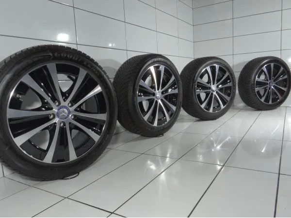 KOŁA UŻYWANE Mercedes-Benz OE A2134013700 MERCEDES E KLASA W213 W238 5x112 ET43 245/45R18 100V [2019] 7MM Czarny, zdjęcie 1