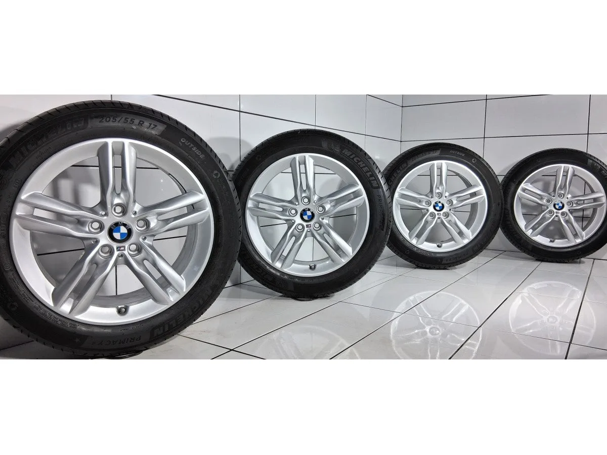 KOŁA UŻYWANE Michelin STYLING 483 7848601 BMW serii 2 F45 F46 5x112 ET54 205/55R17 95W [2023] 6MM Srebrny, zdjęcie 1