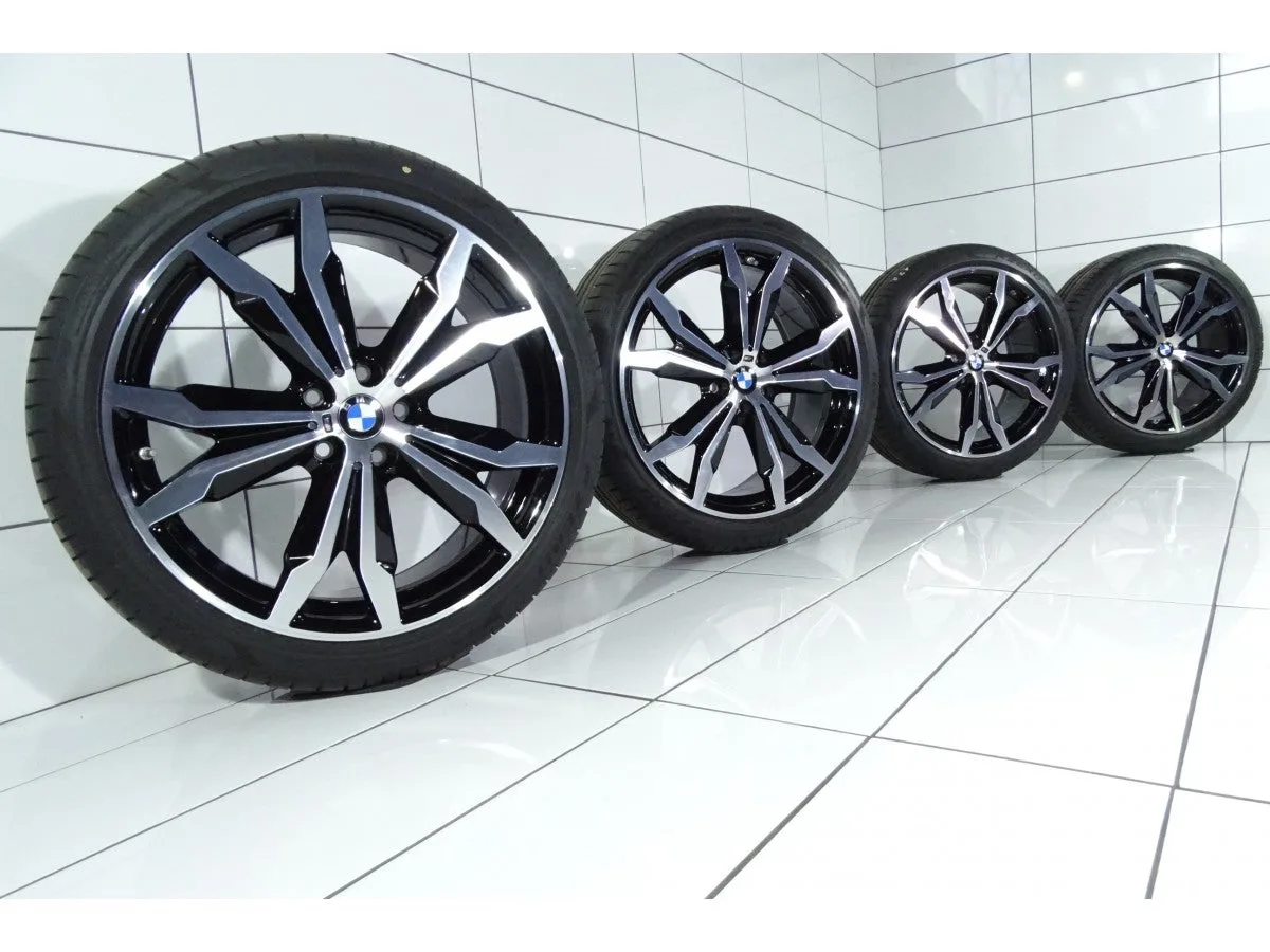 KOŁA UŻYWANE BMW OE STYLING 716 8008622 X1 F48, X2 F39 5x112 ET50 225/40R20 94Y [2018] 6,5MM, zdjęcie 1