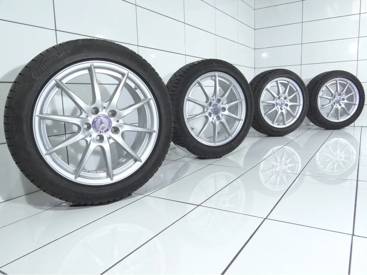 KOŁA UŻYWANE Mercedes-Benz OE A2464010102 MERCEDES W176 W246 5x112 ET49 205/50R17 93H [2016] 7,5MM Srebrny, zdjęcie 1