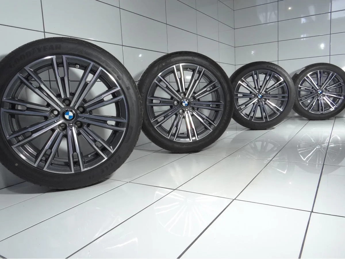 KOŁA UŻYWANE BMW OE STYLING 790 8089890 3 G20 G21, 4 G22 G23 5x112 ET25/40 225/45-255/40R18 95/99Y [2019] 7MM Grafitowy, zdjęcie 1