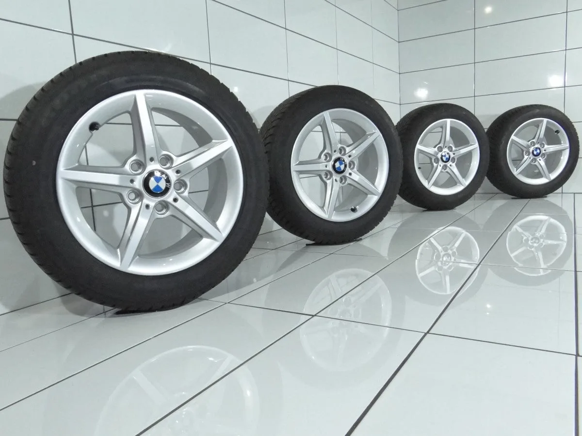 KOŁA UŻYWANE BMW OE STYLING 654 6866302 Goodyear UltraGrip Performance 2, 1 F20, F21, 2 F22, F23 5x120 ET40 205/55R16 91H [2018] 7,5MM, zdjęcie 1